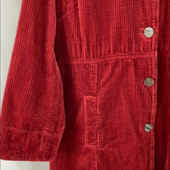 J. JILL Red Corduroy Jacket - Picture 7 of 13